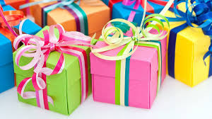 wrapped gifts